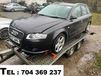 //AUDI A4 AVANT B7 2.0TDI 103Kw BRE 2007//DÍLY - 2