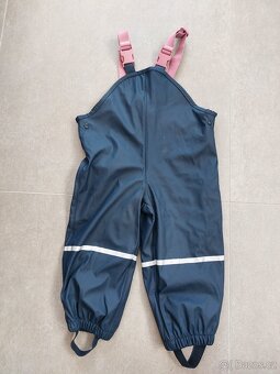 2x dívčí nepromokavé kalhoty Lupilu v. 86/92 - 2