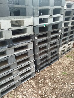 Plastové palety 120x100 extra pevné - 2