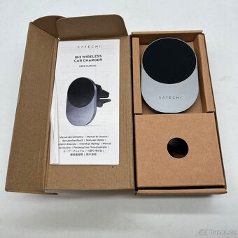 Satechi magnetický držák do auta s bezdrátovou nabíječkou - 2