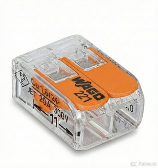 ⚡WAGO 221-415 (100 ks) – 2vodičové svorky ⚡ - 2