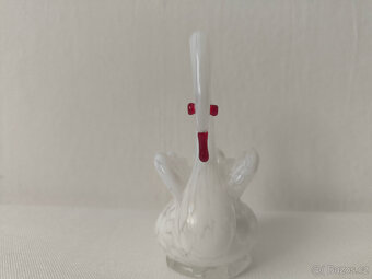 Skleněná labuť bílá - 2