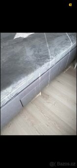 Čalouněná postel dvoulůžková - 2