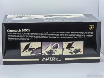 Lamborghini Countach 5000s 1:18 Autoart - 2