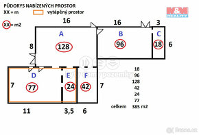 Pronájem obchod a služby, 385 m², Louny, ul. Říční - 2