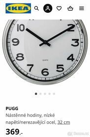 ikea hodiny Pugg - 2
