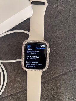 Apple Watch SE2 2024 44 mm Starlight - 2