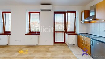 Pronájem bytu, 1+kk, 27m2,  ul. Veleckého, Brno - Židenice - 2