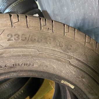 Letní pneu 235/65 R16C 115/113R Continental 5,5-6mm - 2