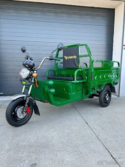 Pracovní elektro tříkolka RIKŠA 1000W COC - 2