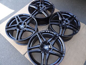 Alu disky černé na Audi, 18", 5x112, ET 30, šíře 8J - 2
