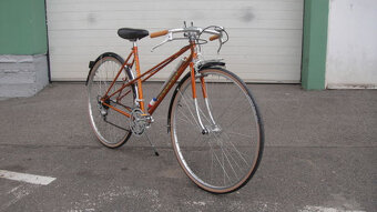 Peugeot, 1979, nádherné dámské kolo, oranžová perleť - 2