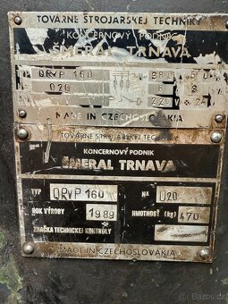 Rovnačka plechu QRVP 160 - 2