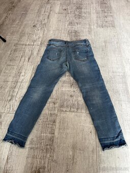 Trhané džíny Primark vel. 134 cm - 2