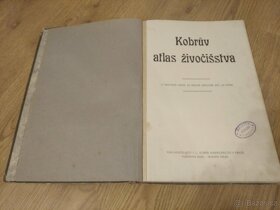 Kobrův Atlas živočišstva nakladatelství I.L.KOBER - 2