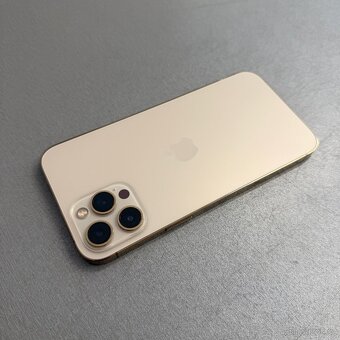 iPhone 12 Pro Max 128GB zlatý, pěkný stav, 12 měsíců záruka - 2
