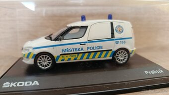 Škoda Praktik Městská policie hl.m.Prahy Abrex 1:43 - 2