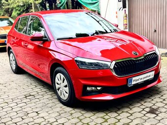 Fabia 4 1.0 MPI 59kw, 10xxxkm, 1. Majitel, ČR, 2023, Záruka - 2