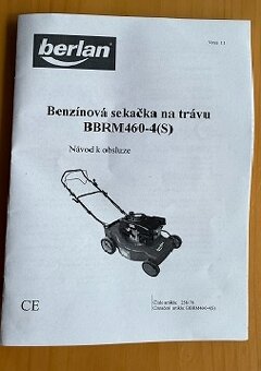 Benzínová sekačka na trávu - 2