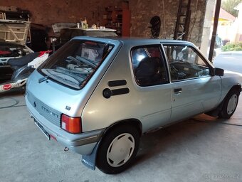 Peugeot 205 1.8 D (1986) – kompletní vůz bez TP + spousta ná - 2