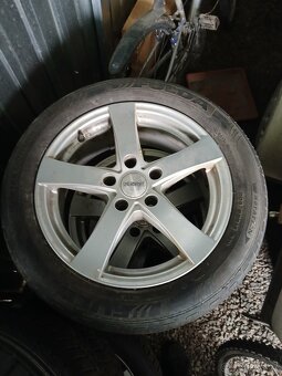 ALU Dezent R16, 5x112 + pneu 205/55 R16 - 2