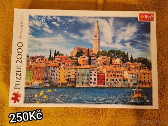 Různé puzzle 500, 1000 dílků - 2