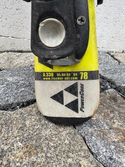 Dětské lyže Fischer Superrace SC 78cm - 2