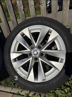 Zimní alu komplety 205/55 R17 - 2