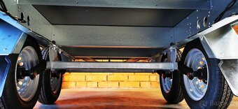 Přívěsný vozík  250x142x35 kola pod 2x750 kg - 2