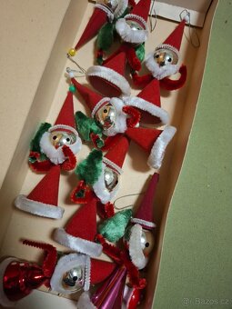 Staré retro originál vánoční ozdoby - 2