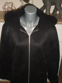 Nový černý kabát- Aniston- vel. 38 - 2