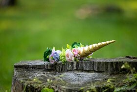 Jednorožčí čelenky na koně - 2