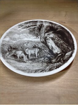 Starožitný talíř Tetřev - 2