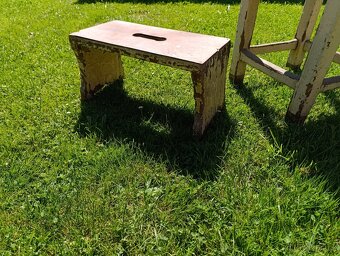 2x retro štokrdle - židle - 2