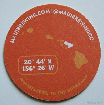 Pivní podtácek - Havaj - 2