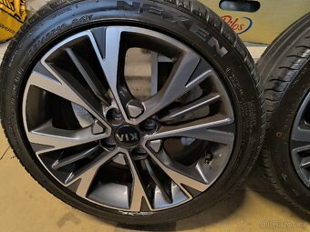 Alu kola Kia Picanto 4x100 r16 Originál, pneu 195/45/16 - 2