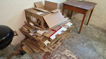 Kartonové obaly za odvoz - 2