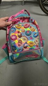 Školní taška, batoh na záda donuty dětská - 2