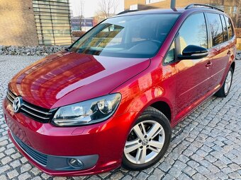 Volkswagen Touran 1.2TSI 7MÍST MANUÁL VÝHŘEV SERVISKA - 2