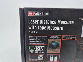 Přesný laserový měřič vzdálenosti (laserový metr) Parkside P - 2