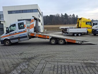 Mercedes-Benz Sprinter odtahovka zalamovací 2014, 3,0 diesel - 2