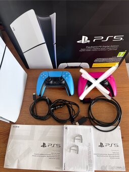 PS5 Slim 1TB digital s příslušenstvím - 2
