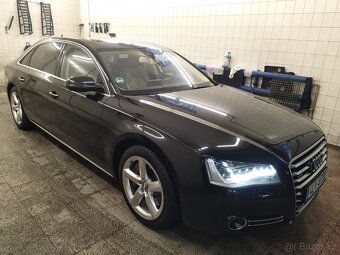 Audi A8L 4,2 Tdi Quattro koupeno v ČR, první majitel 2012 - 2