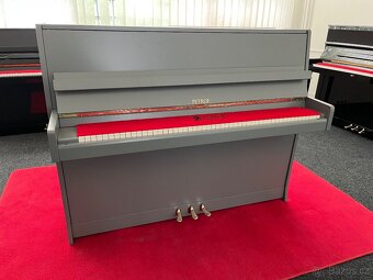 Pianino Petrof model 115 II v šedé.Záruka a doprava - 2