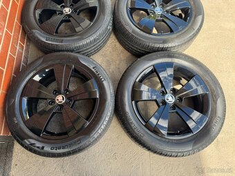 Alu 17" 5x112 škoda TRITON Black nové, letní SUP3 - 2