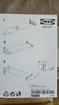 Hliníková konzola polička IKEA EKBY BJÄRNUM 19cm - 2