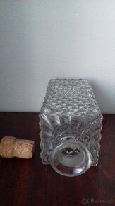 Karafa, křišťál, nová, dekorace - 2