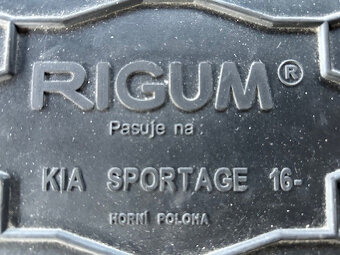 Vana do kufru gumová RIGUM Kia Sportage IV 2016 - 2