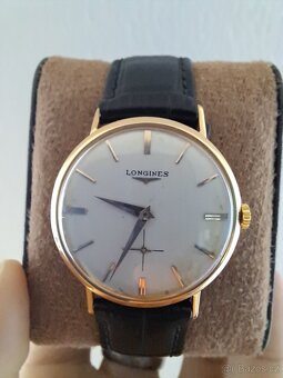 Zlaté hodinky Longines - 2