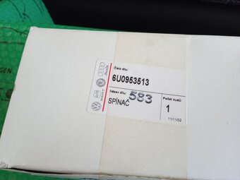 přepínač stěračů Škoda Felicia do 0796 6U0953513 - 2